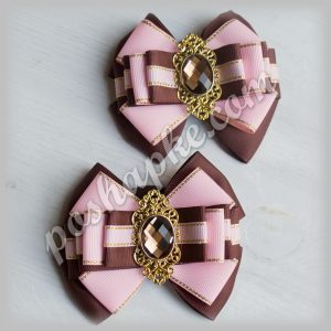 Банты "Клубничный мусс"