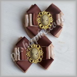 Банты "Камея бежевый"