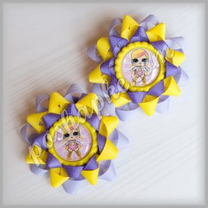 Банты "LOL желтый"