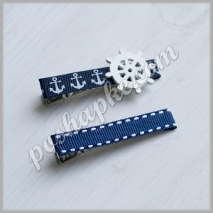 Набор заколок "Морской"